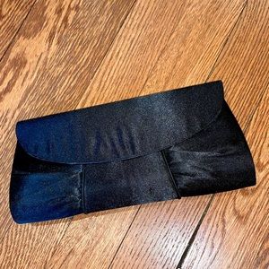 Black Satin like Purse